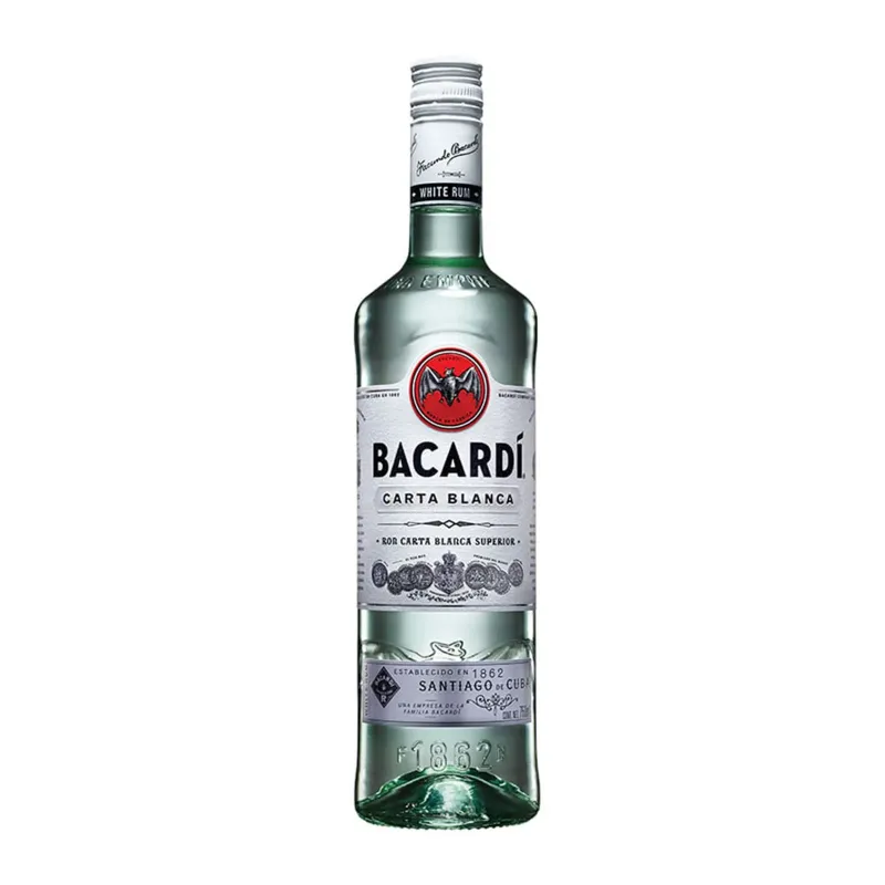 RON BACARDI 750ML CARTA BLANCA
