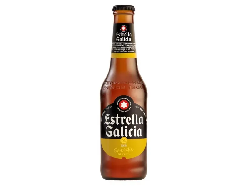 BOT 330ML ESTRELLA GALICIA SIN GLUTEN