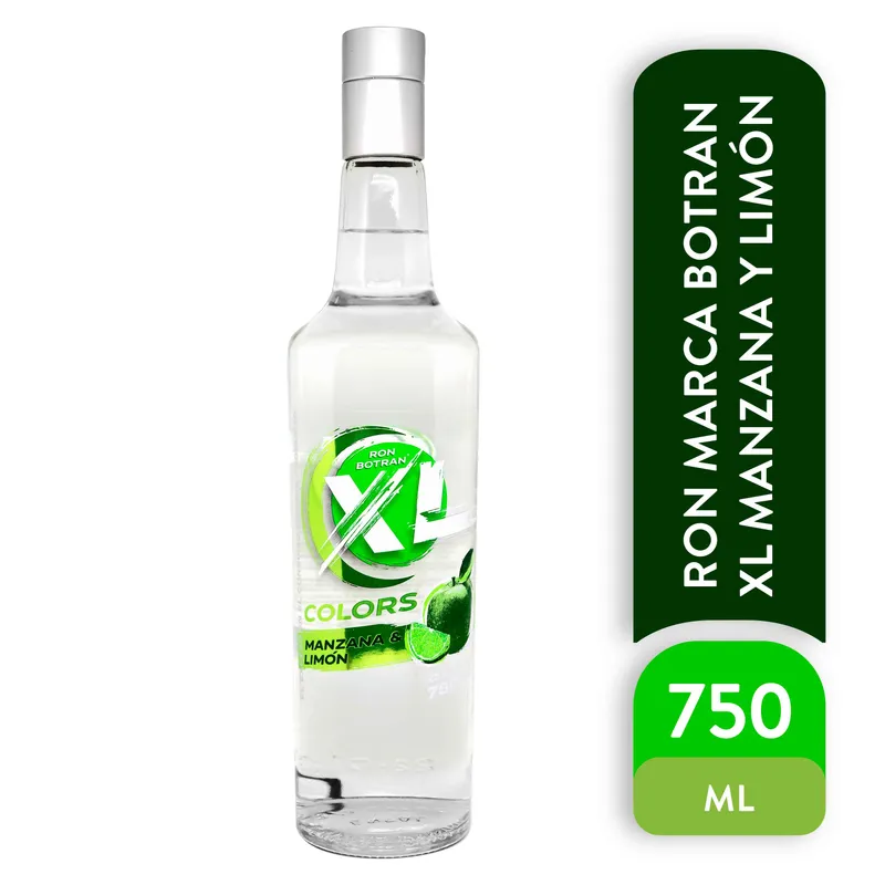 RON XL MANZANA Y LIMON 750ML