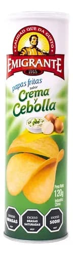 PAPAS EMIG 120GR CREMA Y CEBOL