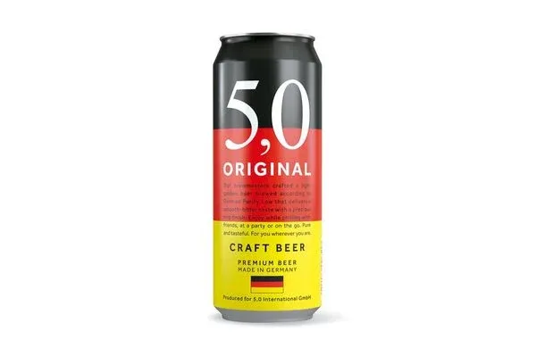 CERVEZA ALEMANA 5.0 ORIGINAL