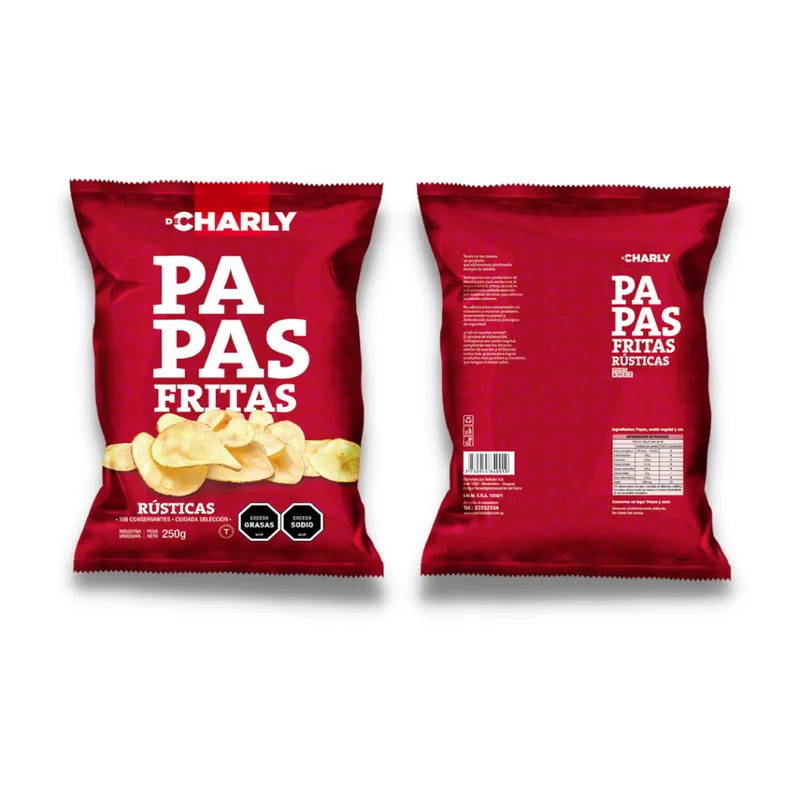 PAPAS RUSTICAS CHARLY 500GR