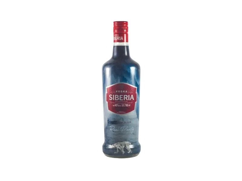 VODKA VESUBIO SIBERIA 750 ML