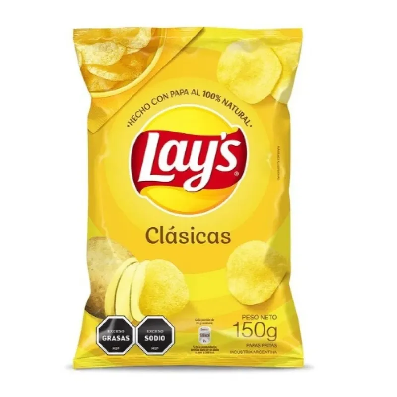 PAPAS LAYS CLASICAS 150 GR