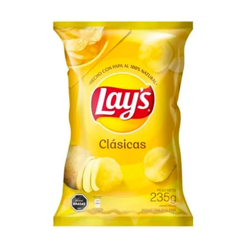 PAPAS LAYS CLASICAS 235G