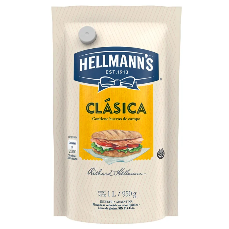 MAYONESA HELLMANNS CLASICA 950G